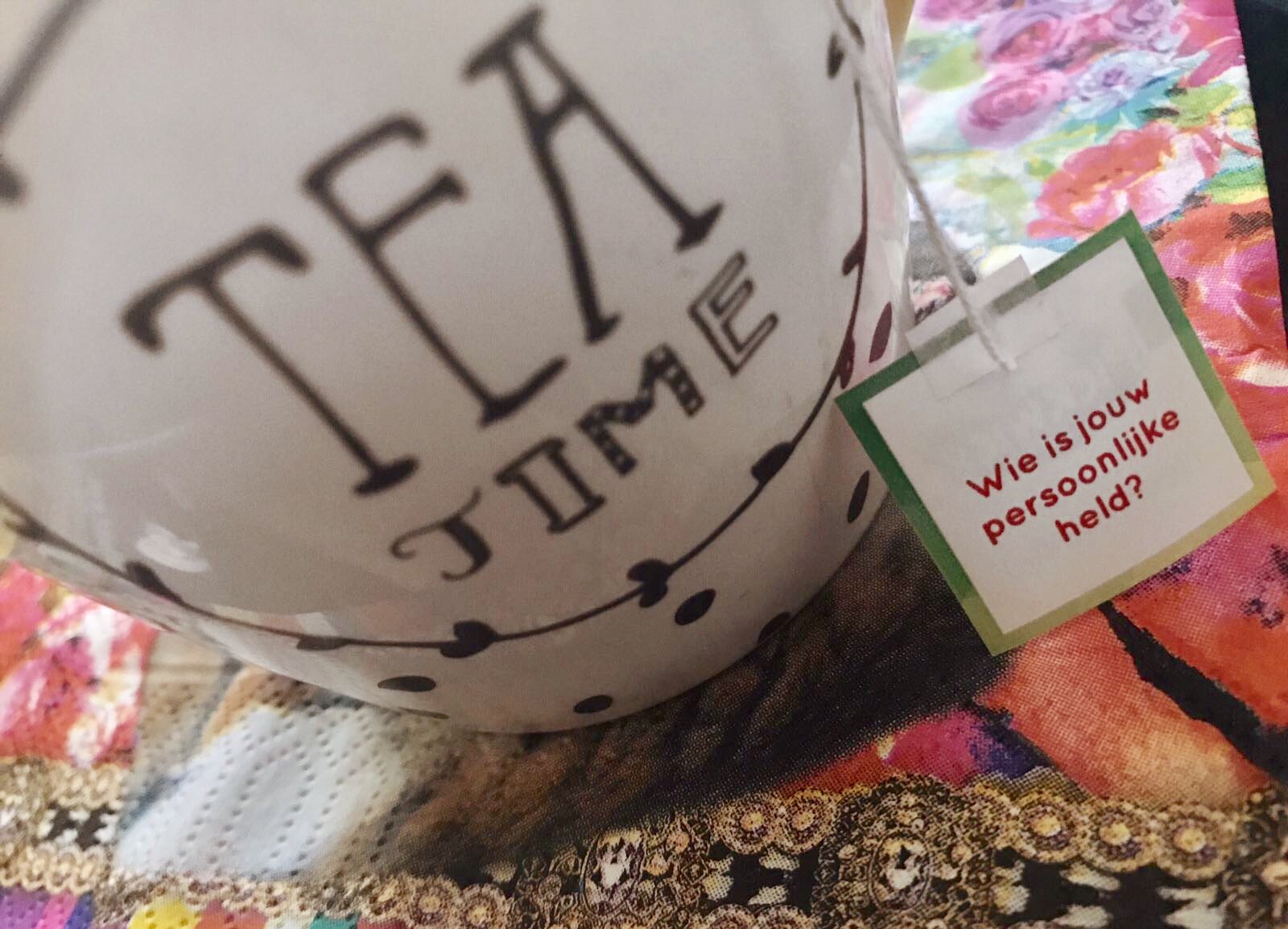 Tea time #3: je persoonlijke held.