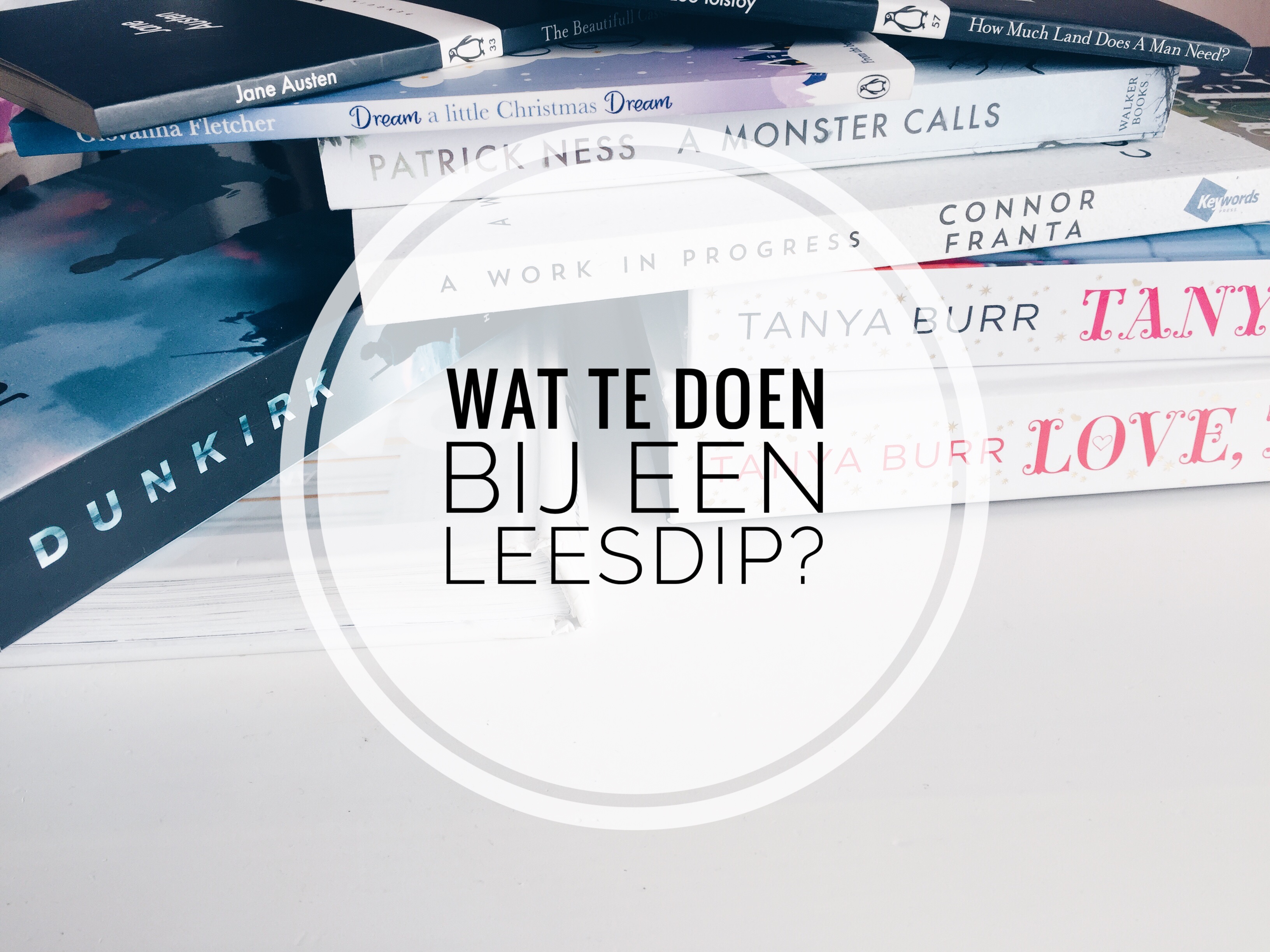 Wat te doen bij een lees dip.
