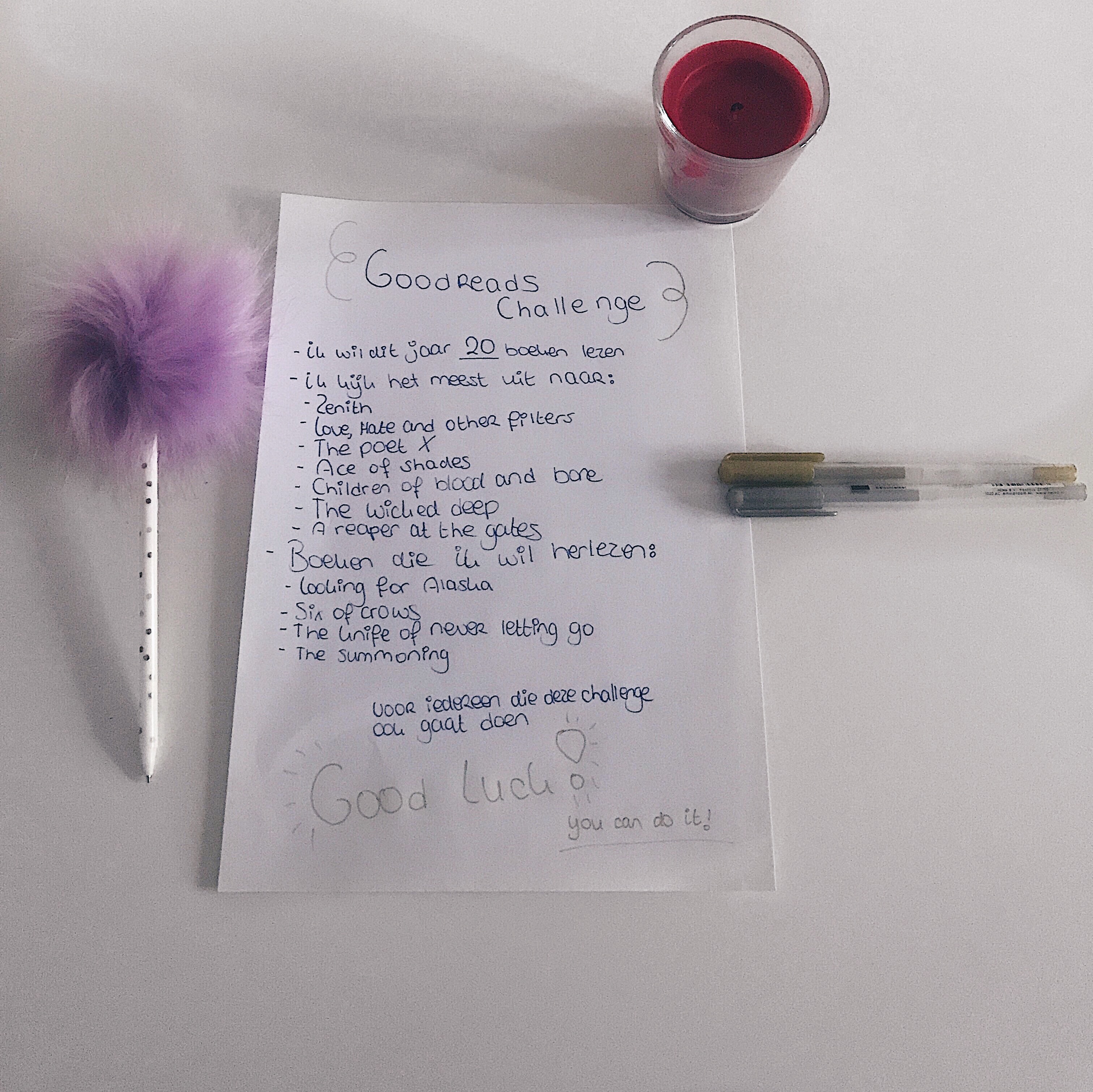 Goodreads Challenge: Roos