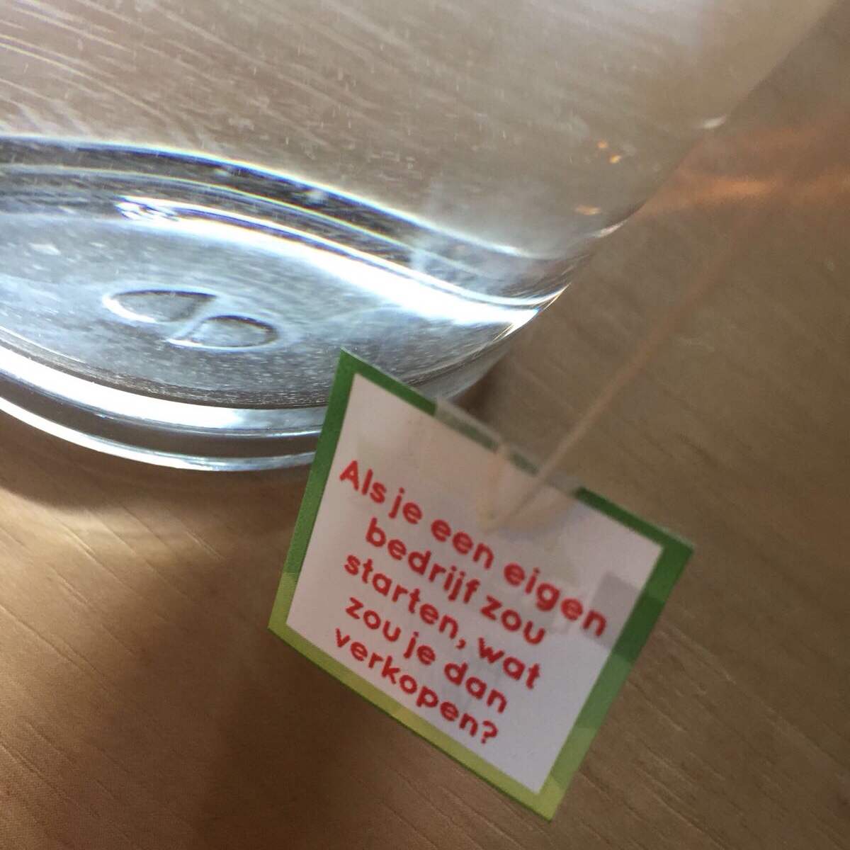 Tea Time #19: Eigen bedrijf